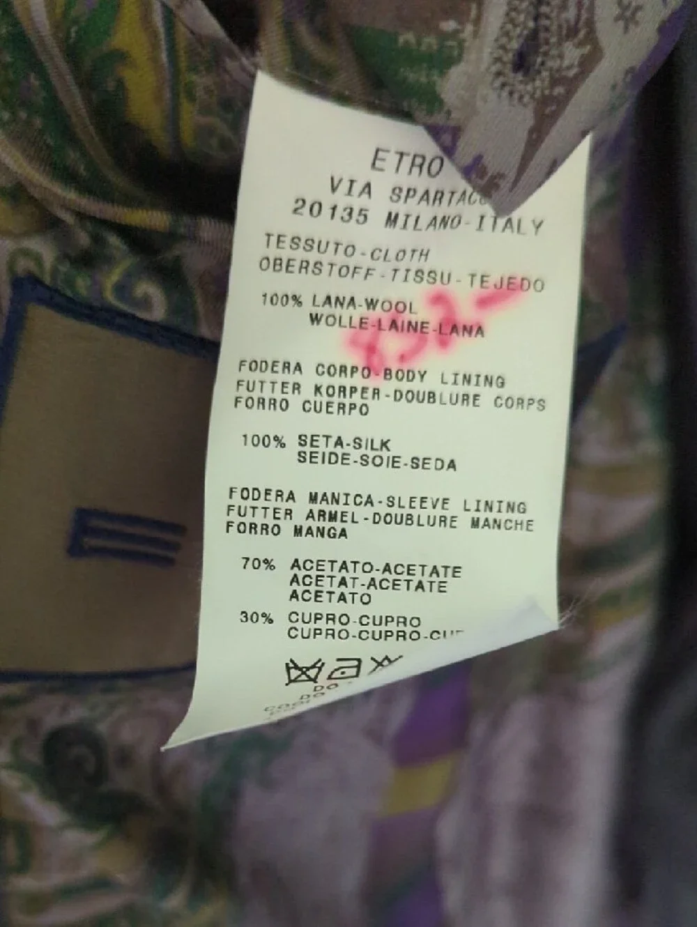 Etro Dark Gray Pinstripe Wool 2-pc Suit
